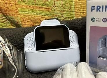 моментальный фотоаппарат: Детская цифровая камера с моментальной термопечатью - Тип печати — 2