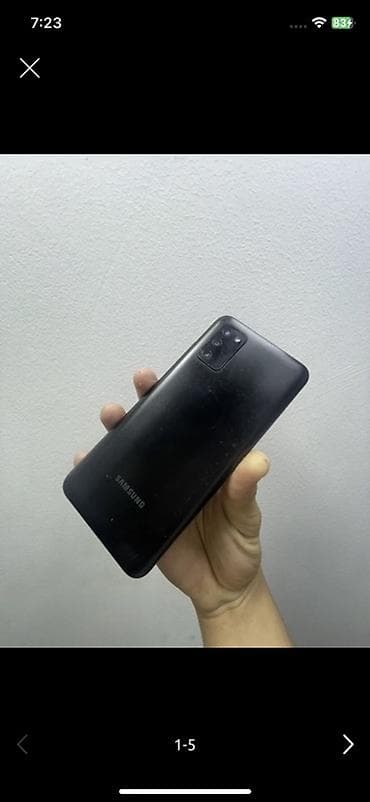 Уюлдук телефондор жана аксессуарлар: Samsung Galaxy A02 S, түсү - Кара, 2 SIM — 2