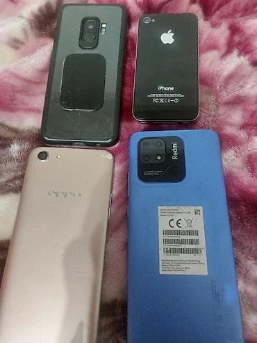 iphone 8xr: Лот из 4 смартфонов: Реми 10x S Samsung 9s iPhone маленький не помню — 1