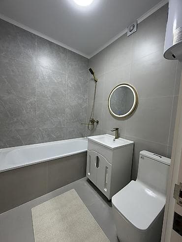 сдается квартира жалалабат: 2 комнаты, 53 м², 108 серия, 7 этаж, Дизайнерский ремонт — 2