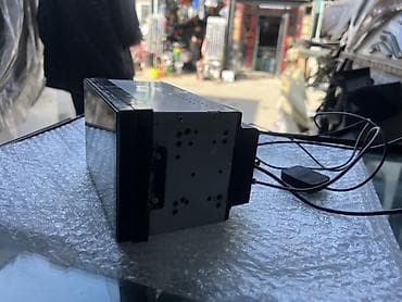 mini jack: Автомобильная мультимедийная магнитола 2DIN с сенсорным экраном - — 1