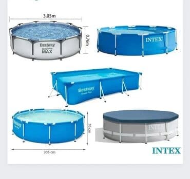 купить каркасный бассейн со скидкой: Акция акция акция каркасный бассейн фирма intex размер диаметр; — 2