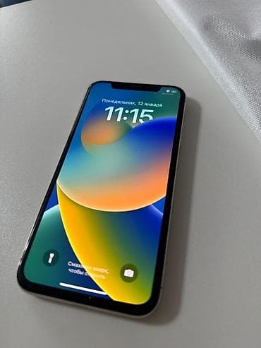 IPHONE X / 64gb/ белый задняя камера снимает только портрет face id не at lalafo.kg IPHONE X / 64gb/ белый задняя камера снимает только портрет face id не