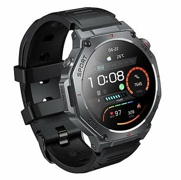 Apple Watch: Смарт-часы спортивного дизайна (серый корпус, черный ремешок) — 2