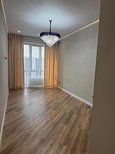 натежные потолок: 2 комнатная, полноценная квартира. Современная отделка санузла и — 6