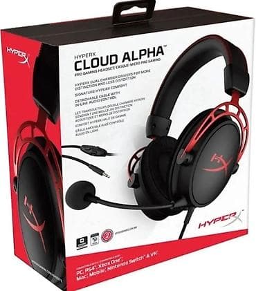 Наушники: Игровая гарнитура HyperX Cloud Alpha - Двойные камеры динамиков — 1