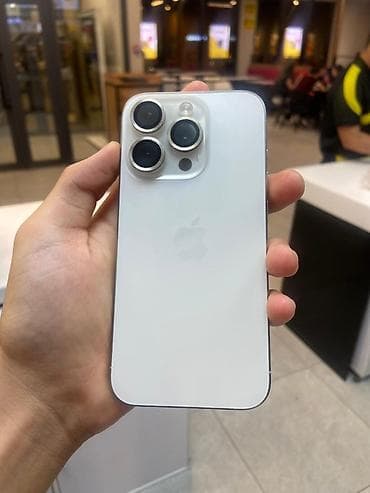 iphone 12 pro 512: IPhone 15 Pro, Б/у, 256 ГБ, White Titanium, 84 % — 3