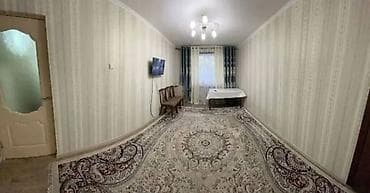 Кыймылсыз мүлк: 2 бөлмө, 44 м², 5-мкр 104-серия, 1 кабат, Евро оңдоо — 3