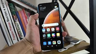 Техника жана электроника: Redmi, Redmi 9A, Колдонулган, 32 ГБ, түсү - Көгүлтүр, 2 SIM — 3