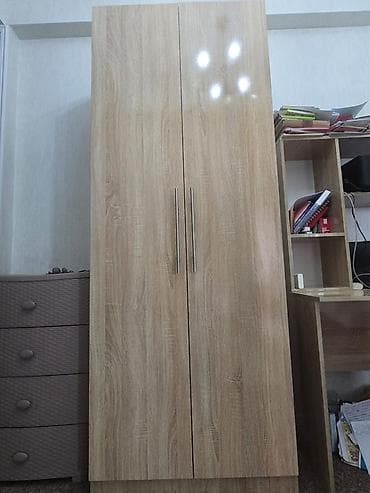 small table: Шифоньер, шкаф для одежды, Прямой, ЛДСП — 2