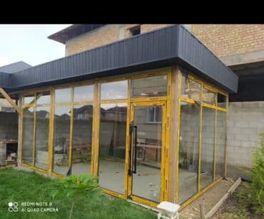 Алюминиевое окно на заказ, Тип окна: Фасадные, Форточка, Балконные, Бесплатная установка, Без рассрочки at lalafo.kg Алюминиевое окно на заказ, Тип окна: Фасадные, Форточка, Балконные, Бесплатная установка, Без рассрочки