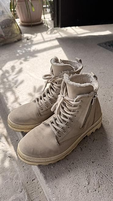 женская обувь на осень: Лоферы, 36, 36.5, 37, Skechers, Б/у, цвет - Бежевый, Самовывоз — 8