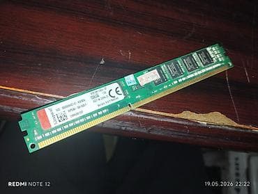 ddr4 ecc: Оперативная память (RAM) для ПК, Новый, Kingston, 4 ГБ, DDR3, 1600 МГц — 1