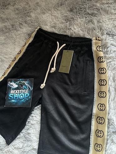 Эркектердин шортасы, M, L, XL, Gucci, Жаңы, түсү - Кара, Өзү алып кетүү, Акылуу жеткирүү — 2