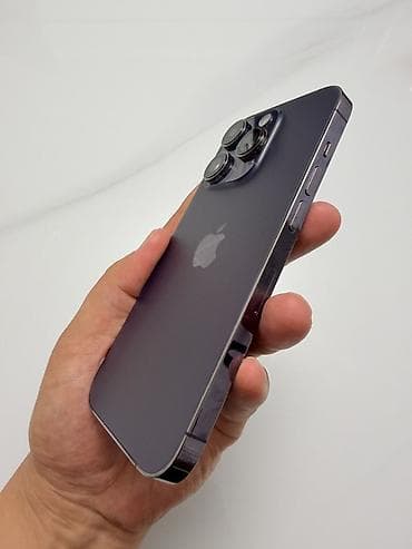 iphone 12 pro ma: IPhone 14 Pro, Б/у, 128 ГБ, Deep Purple, Кабель, 81 % — 4
