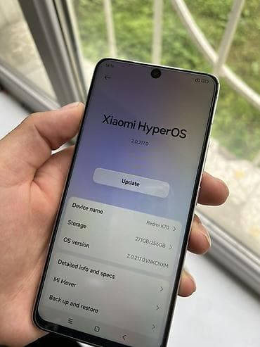 poco g4: Redmi, Redmi K70, Б/у, 256 ГБ, цвет - Белый, 2 SIM — 4