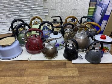 чайник эмалированный 3 л цена бишкек: Чайники Разных видов,материалов,обьемов,цветов — 3