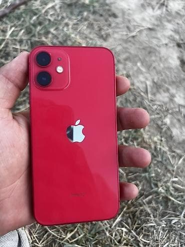 samsung s21fe: IPhone 12 mini, Б/у, 64 ГБ, Красный, 76 % — 1