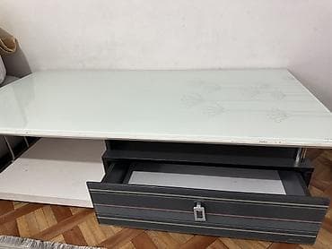 стол с диваном: Гарнитур для зала, Ткань, текстиль, Самовывоз, цвет - Серый — 3