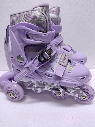 Спорттук сумкалар: Новые роликовые коньки Sway, лиловые - Тип: трансформируемые ролики — 2