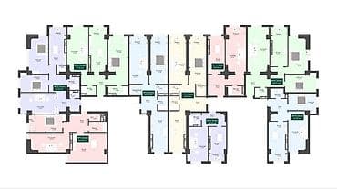 панорама парк авангард: Строится, Элитка, 1 комната, 44 м² — 6