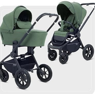 Башка товарлар: Детская коляска-трансформер (прогулочный блок + люлька), цвет: светло — 2