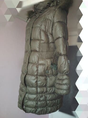 дордой женские куртки: Пуховик, Короткая модель, С капюшоном, XL — 9