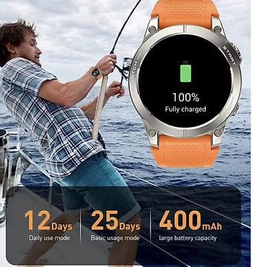 lark m2: Умные часы с AMOLED-экраном и мощной батареей 400 мА·ч Основные — 1