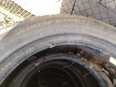 winter: Шины 215 / 55 / R 17, Зима, Легковые, Hankook — 1
