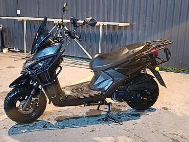 продажа скутеров: Скутер T-REX 50/150 (город/туринг), черный, с расширенным защитным — 3