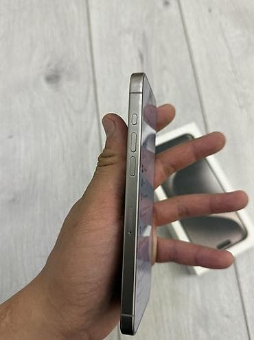 iphone 15 про макс бу: IPhone 15 Pro Max, Б/у, 256 ГБ, Natural Titanium, 84 % — 3