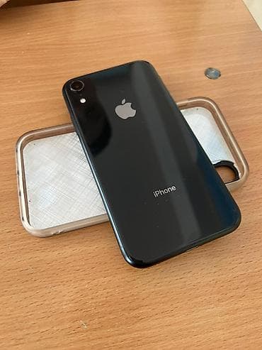 дисплей хр: IPhone Xr, Б/у, 128 ГБ, Черный, Зарядное устройство, Защитное стекло, Чехол, 100 % — 4