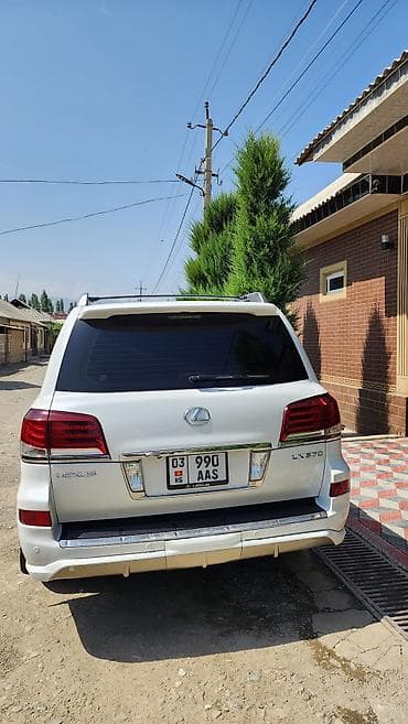 ланкрузер прода: Lexus LX: 2012 г., 5.7 л, Автомат, Бензин, Внедорожник — 3