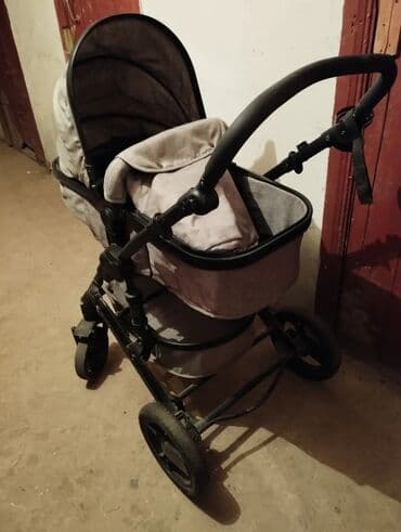коляска детская цена бишкек: Коляска, цвет - Серебристый, Б/у — 3