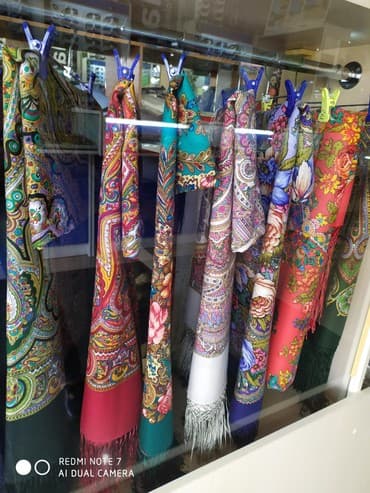 платочек: Павлопосадские платки. Новое поступление. Все расцветки, все размеры в — 3