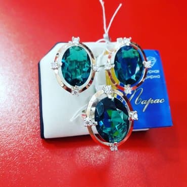 эксклюзивные свадебные пригласительные: Набор из серебра покрытия золота проба 925 производитель россия все — 3