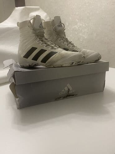 бокс обувь: Мужские кроссовки, 40.5, Adidas, Б/у, цвет - Белый, Самовывоз — 2