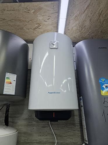 двухкоронная вилка: Накопительный водонагреватель Объем бака: 50 л, Aqualuxe, Электрический, Регулятор температуры — 1