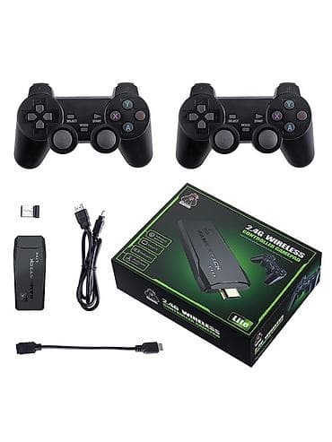 Игровая приставка Game Stick Lite 4k в городе Ош + 15000 игры HD TV
