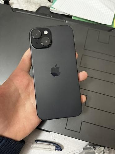 iphone в корпусе: IPhone 15, 128 ГБ, Midnight — 1