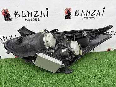 Передняя правая фара Toyota 2005 г., Б/у, Оригинал, Япония — 6