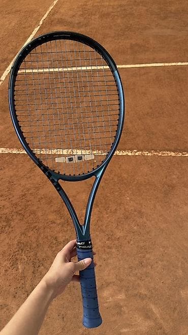 Теннисная ракетка Wilson Ultra 100 v4 Состояние - 8/10 Доп. намотка - — 1