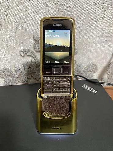 nokia 6100: Nokia 1, Б/у, цвет - Золотой, 1 SIM — 1