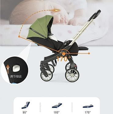 коляска автолюлька: Детская коляска 4-в-1 с автолюлька - Трансформер: прогулочный блок + — 4