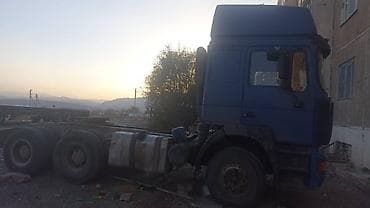 daf tandem: Тягач, Shacman, Тентованный — 2