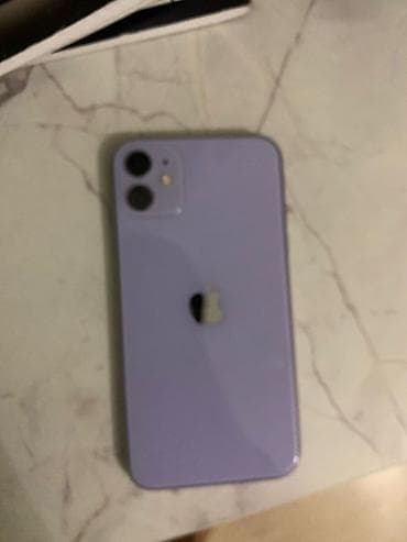 1000 к: IPhone 11, Б/у, 128 ГБ, Кабель, 100 % — 1