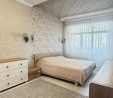 Батирлер: 2 бөлмө, 80 м², Асанбай мкр Элитка, 5 кабат, Евро оңдоо — 7