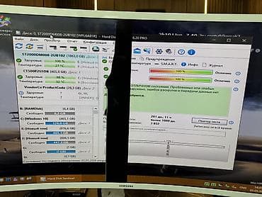 hhd: Накопитель для ПК, Б/у, Seagate, HDD, 2 ТБ, 3.5", Для ПК — 3