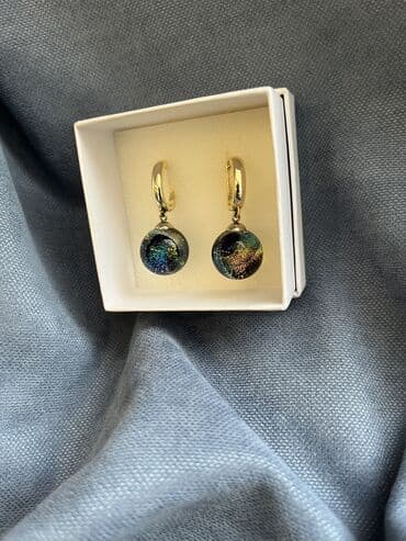 самые красивые свадебные платья в мире: Серьги, Проба 585, Женские, Ручная работа, Б/у — 6