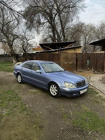авто сатуу: Mercedes-Benz S-Class: 2000 г., 3.2 л, Автомат, Газ, Седан — 2